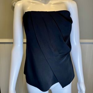 Anine Bing Black Strapless Top